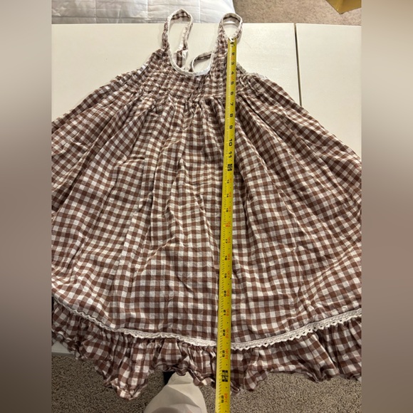 Kimchi Blue Brown and White Checkered Dress - Picture 5 of 5